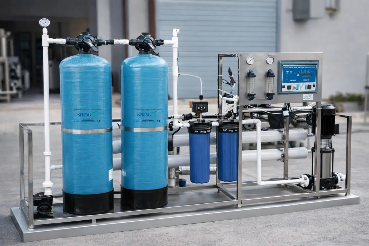 Industrial RO plant 3